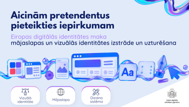 Aicinājums pretendentiem piedalīties iepirkumā