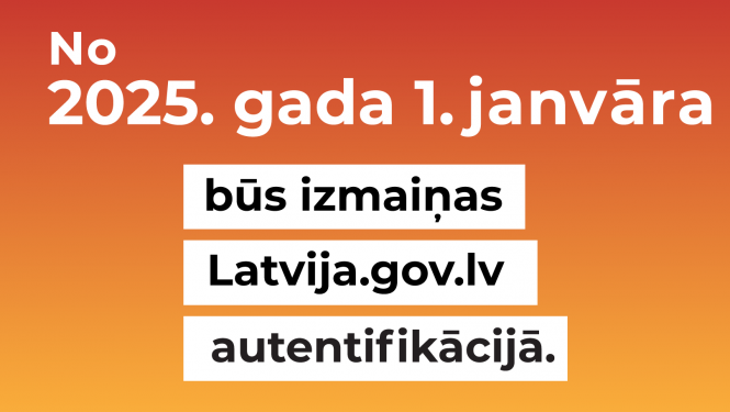 Izmaiņas no 2025.gada 1.janvāra