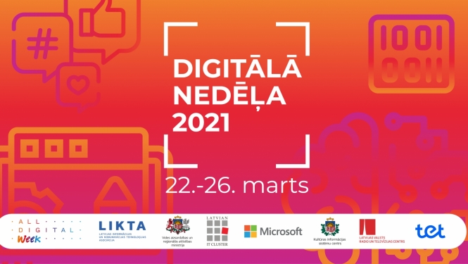 Digitālās nedēļas logo