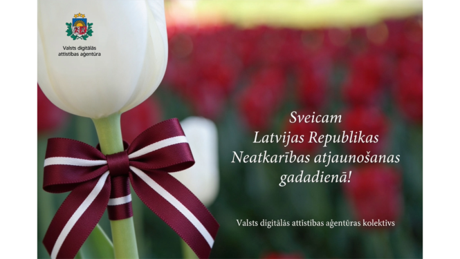 Sveicam valsts svētkos!