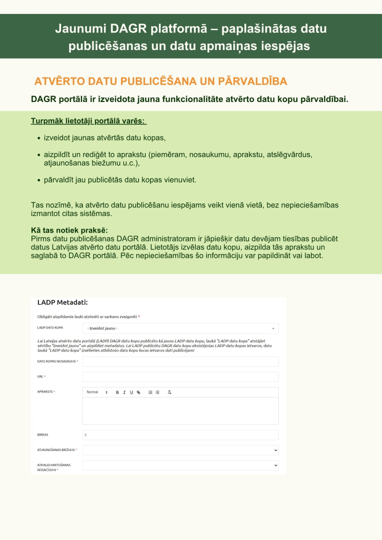 DAGR jaunums