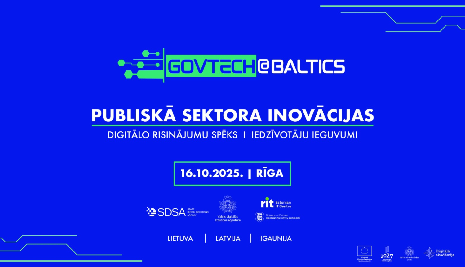 Konferences  "Publiskā sektora inovācijas" vizuālis